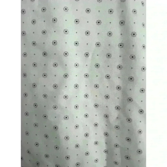 Construct Men's Slim Fit Button Down Long Sleeve Shirt Size 16 1/2 White - Picture 5 of 6